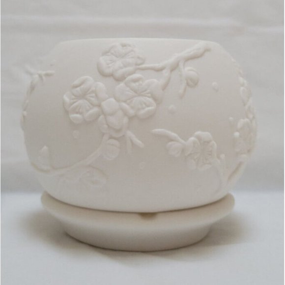 New Partylite P90567 Cherry Blossom Warmer Candle Oil Warmer - Picture 5 of 14